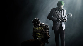 Joker Kidnap Robin , joker, robin, superheroes, artist, artwork, digital-art, artstation HD wallpaper