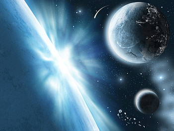 Landscape, Planets, Universe HD wallpaper