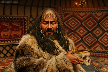 Atilla, pallerolls, fantasy, art, cg, man, joan francesc oliveras HD wallpaper