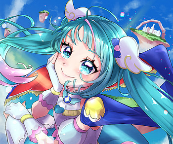 Sora Harewataru, Sora Harewataru, Anime, Hirogaru Sky! Pretty Cure HD wallpaper