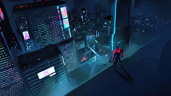 Spiderman 2099 Spiderman Across The Spiderverse, spider-man-across-the-spider-verse, spiderman-2099, miguel-o-hara, spiderman, superheroes, movies, artist, artwork, digital-art HD wallpaper