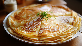 Delicious Crêpes - Gourmet French Cuisine Background, food, crêpe HD wallpaper