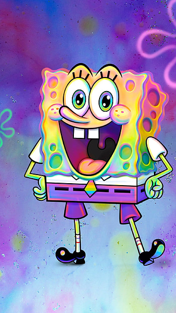 Spongebob, Yellow, Funny HD phone wallpaper