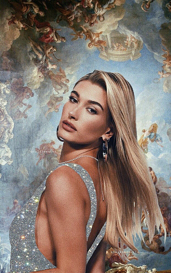Hailey Bieber, Celeb fashion icon, Baldwin style, Pop magazine shoot HD phone wallpaper