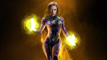 Starfire Titans, starfire, titans, tv-shows HD wallpaper