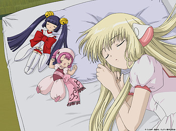 sleeping sugar, chobits, , anime, cute, girls, nice HD wallpaper