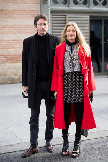 Natalia Vodianova, Antoine Arnault, Mens Fashion Week, Paris HD phone wallpaper