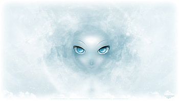 Alien, eyes, , digital art, lady, painting, hop, drawing, face, sky HD wallpaper