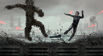 Chewbacca And Han Solo , star-wars, chewbacca, han-solo, movies HD wallpaper