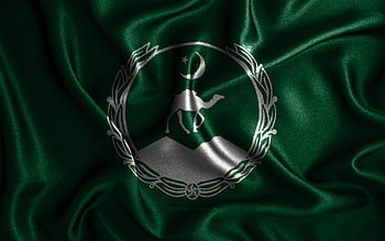 Balochistan flag, , silk wavy flags, pakistani provinces, Day of Balochistan, fabric flags, Flag of Balochistan, 3D art, Balochistan, Asia, Provinces of Pakistan, Balochistan 3D flag, Pakistan HD wallpaper