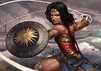 Wonder Woman Warrior Arts 2019, wonder-woman, superheroes, artist, artwork, digital-art, deviantart HD wallpaper
