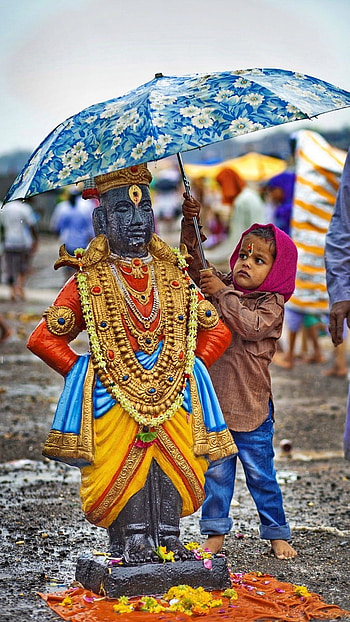 Vitthal, Lord Vithu HD phone wallpaper