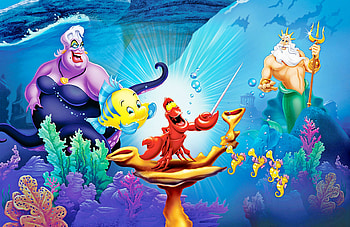 LITTLE MERMAID disney fantasy animation cartoon adventure family ariel princess ocean sea underwater HD wallpaper