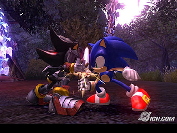 THE PERFEACT CLASH!! DARK VS LIGHT SONIC VS SHADOW, sonic, shadow, black, vs, wii, sonic and the black knight, knight, clash HD wallpaper