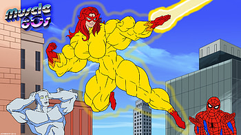 ... Muscle 80s - Spider-Man And His Amazing Friends. by Atariboy2600 HD wallpaper