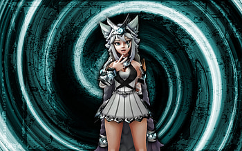 IO Paladins, blue grunge background, Fortnite, vortex, Fortnite characters, IO Paladins Skin, Fortnite Battle Royale, IO Paladins Fortnite HD wallpaper