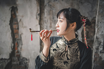 asian, woman HD wallpaper