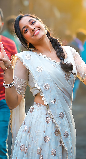Srinidhi shetty, reena, white, kgf HD phone wallpaper
