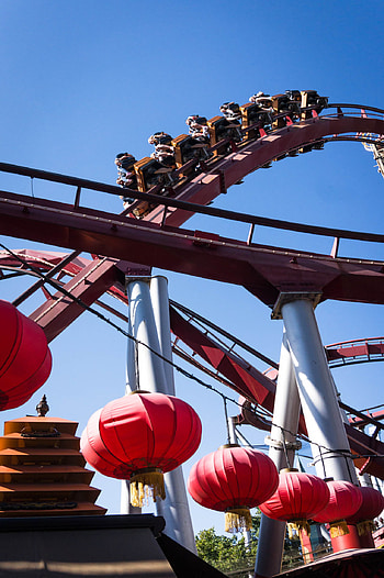 Tivoli Gardens, Danish theme park, Blogger's insights, Fun destination HD phone wallpaper