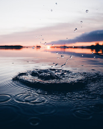 Water, Drops, Macro, Spray, Splash HD phone wallpaper