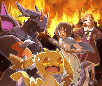 Reincarnated as a Dragon Hatchling — Anime, Anime HD wallpaper