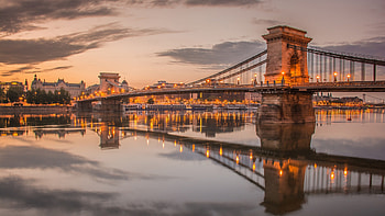 Chain Bridge, Hungary HD wallpaper