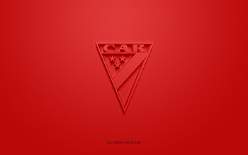 Club Always Ready, creative 3D logo, red background, Bolivia Primera Division, 3d emblem, Bolivian football Club, Bolivia, 3d art, football, Club Always Ready 3d logo HD wallpaper