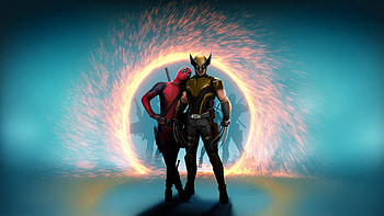 Deadpool And Wolverine The Battle For Justice, wolverine, deadpool, superheroes, artwork, art, digital-art HD wallpaper