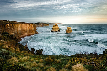 The Twelve Apostles, coast, Victoria, national park HD wallpaper