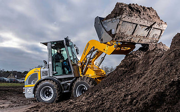 Paus SL 9075, wheel loaders, 2022 loaders, construction machinery, special equipment, construction equipment, Paus HD wallpaper
