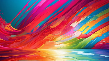 Colorful Abstract Art, Abstract, colorful, painting, swirl HD wallpaper