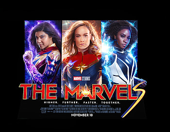 movie, The Marvels HD wallpaper