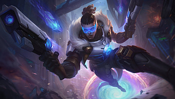 Pulsefire Lucian, Lucian (League Of Legends), video game, League Of Legends HD wallpaper