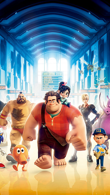 Wreck-It Ralph, Animated film, Video game character, Arcade HD phone wallpaper