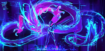 League Of Legends Kda Akali Neon, KDA League of Legends HD wallpaper