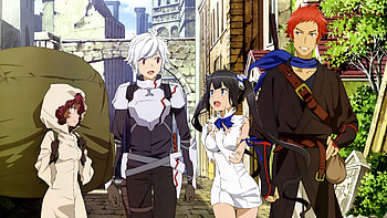 Is It Wrong to Try to Pick Up Girls in a Dungeon?, Exciting TV series, Movie database backdrops, Captivating ry HD wallpaper