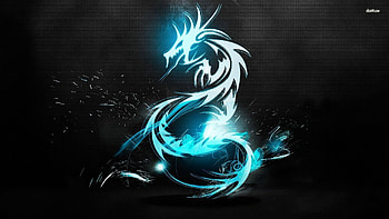 Blue Dragon HD wallpaper