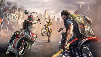 Bikers, Road Rage (PS4), video game HD wallpaper