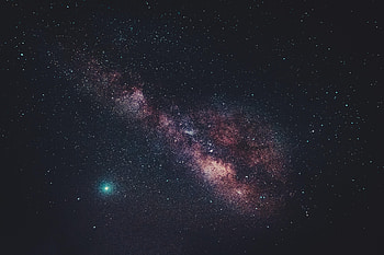 Universe, Stars, Violet, Starry Sky, Nebula, Purple HD wallpaper