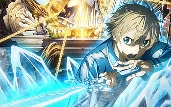 Sword Art Online, Anime, Sword Art Online: Alicization, Blue Rose Sword (Sword Art Online), Eugeo (Sword Art Online) HD wallpaper