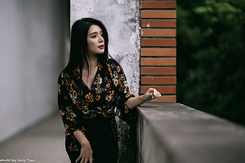 Asian, Woman HD wallpaper