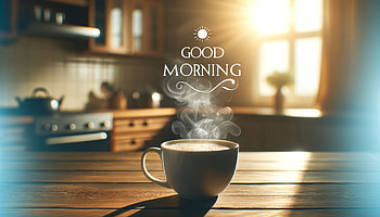 Sunlit Morning Coffee, good morning, coffee, kitchen HD wallpaper