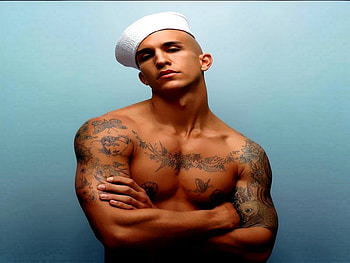jean-paul Gaultier add, model, newest, male, adds HD wallpaper