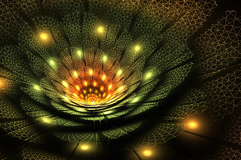 Fractal, Abstract, 3D HD wallpaper
