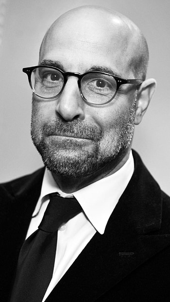 Stanley Tucci, Sexiest bald men HD phone wallpaper