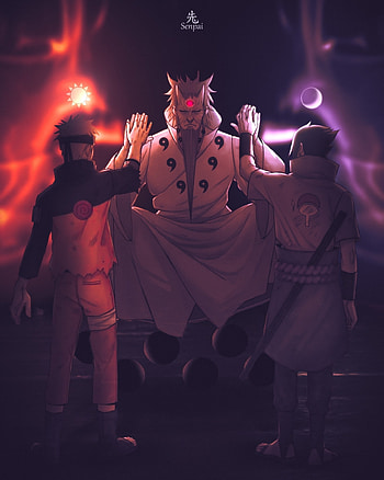 Sasuke e Naruto, sakura, anime HD phone wallpaper