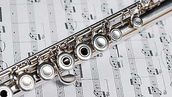Flute, , Music instrument, Music background HD wallpaper