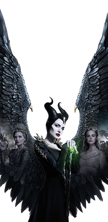 Maleficent, Mistress of Evil, poster, Disney fantasy HD phone wallpaper