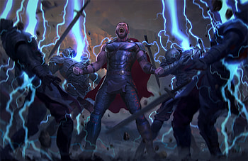 God Of Thunder Artwork, thor, artwork, digital-art, deviantart, art, superheroes HD wallpaper