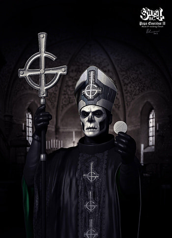 Papa Emeritus II, Ghost (Band) HD phone wallpaper
